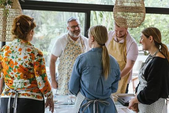 Mediterranean Cooking Class and Dinner with Views of Nice