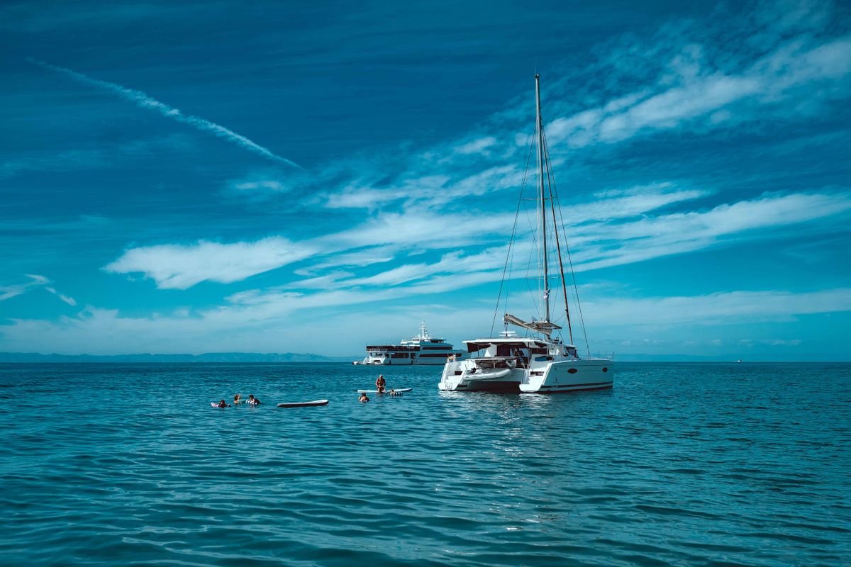 Two-Hour Catamaran Cruise Ticket aboard Dolphin with Cruceros Costa Calvia