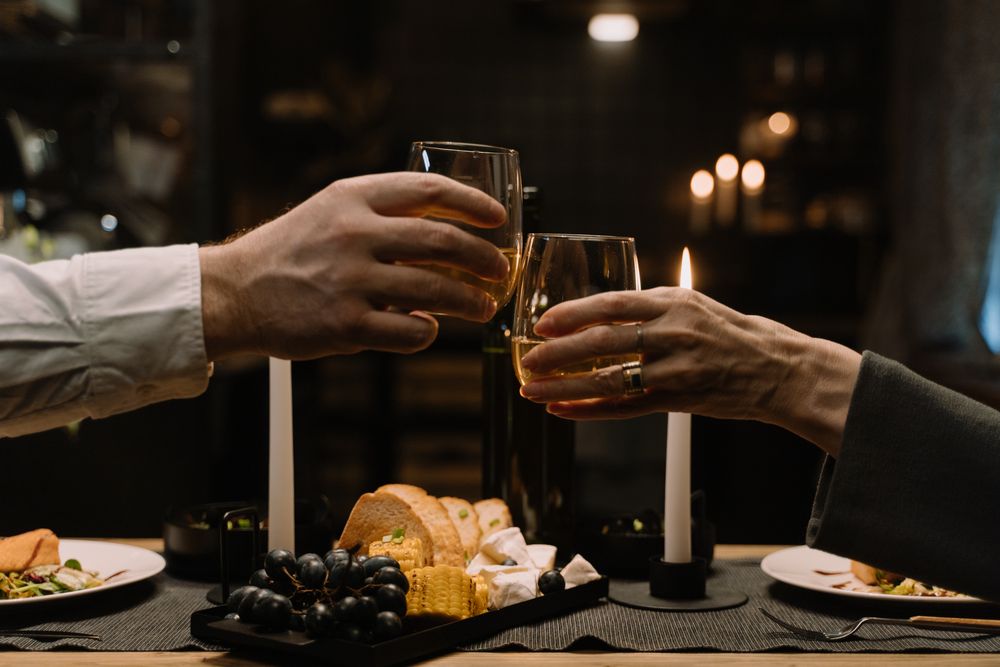 Festive truffle dinner and wine pairings with a MasterChef