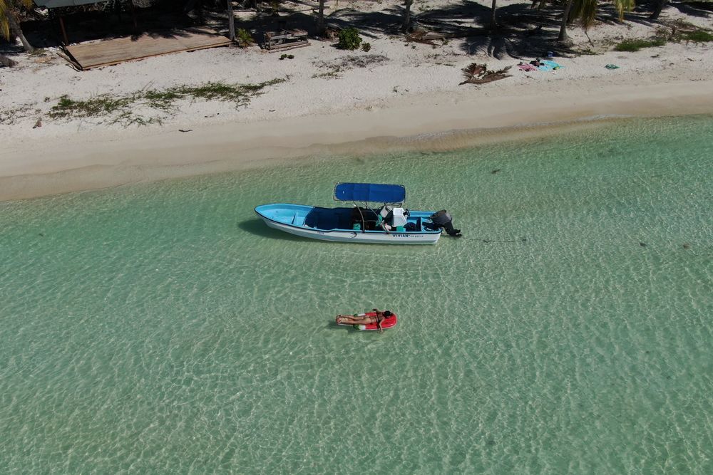 Clear Boat Cancun Colors Tour